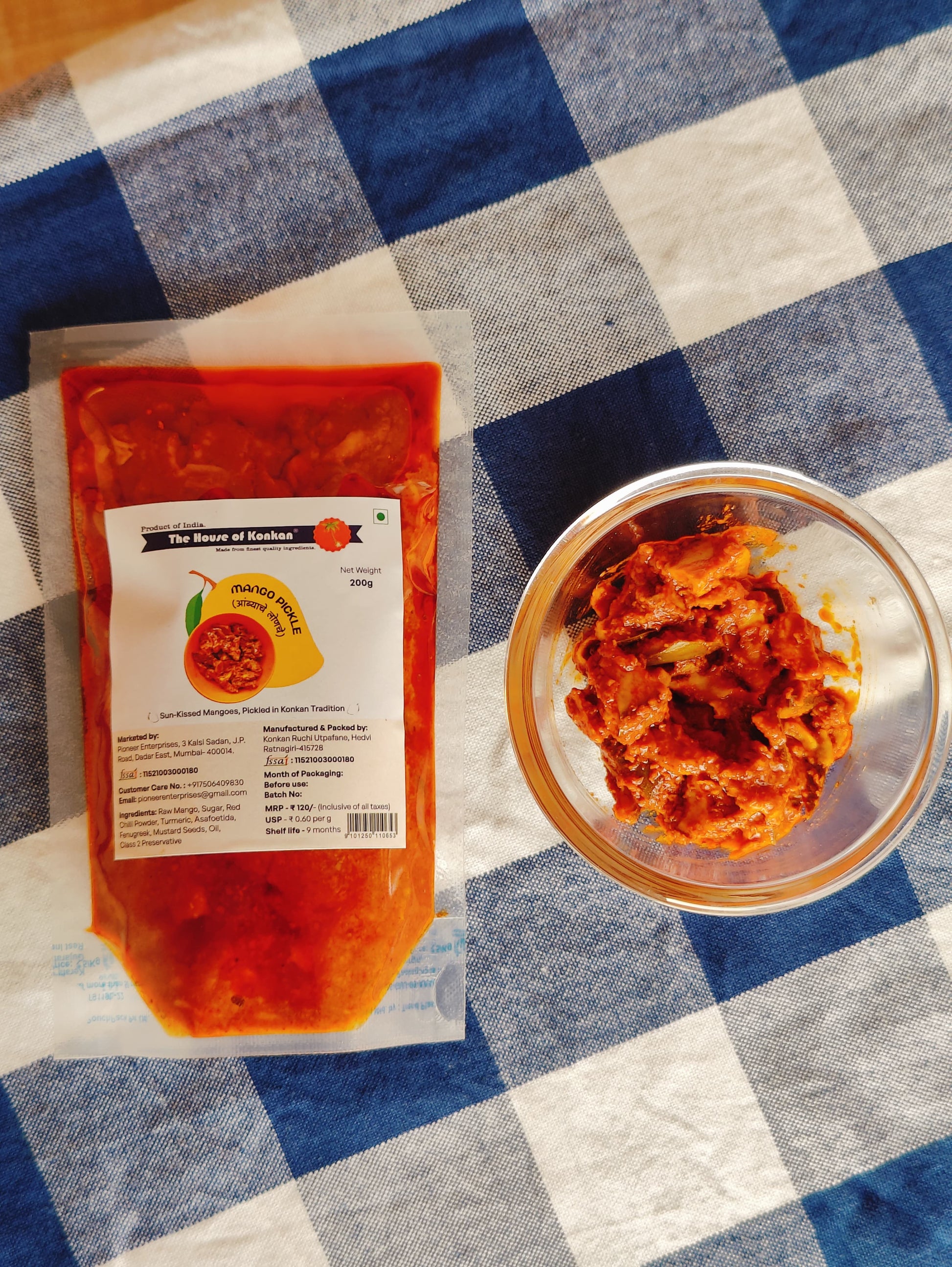 Mango Pickle 200g - Pack of 2